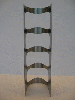 moving gif image of table top wine rack